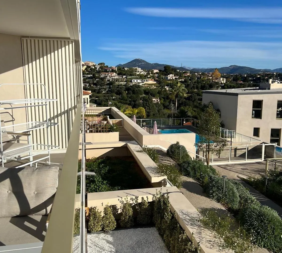 Lägenhet Appartement D'Exception Vue Mer Nice Blue Pearl